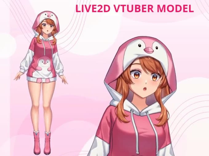 Draw And Rig Live2d Vtuber Model Vtuber Rigging Anime Sfw Nsfw Model By