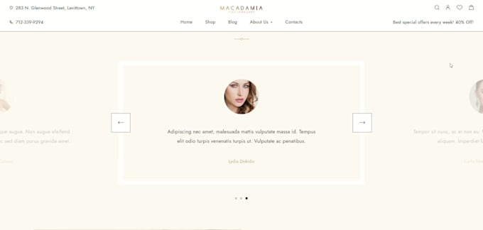 create jewelry website for your business, jewellery