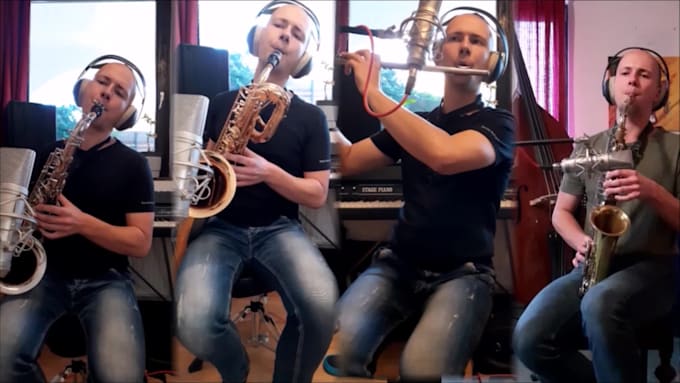 record a sax solo