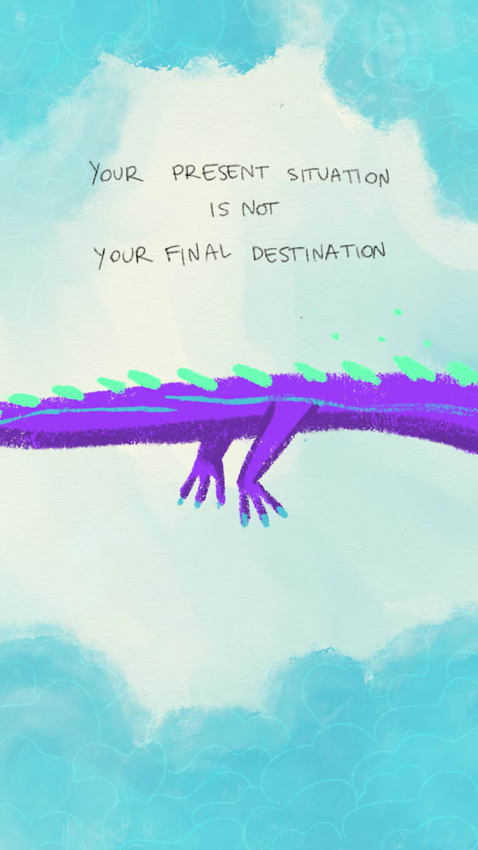 draw magical and colorful dragons