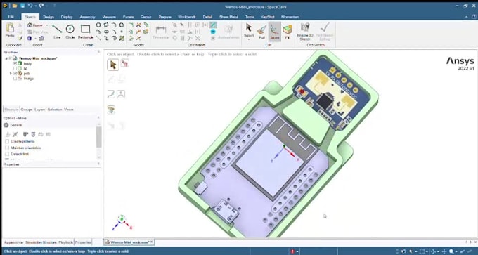 design and provide stl files for 3d printable enclosures