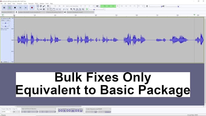 edit your podcast audio