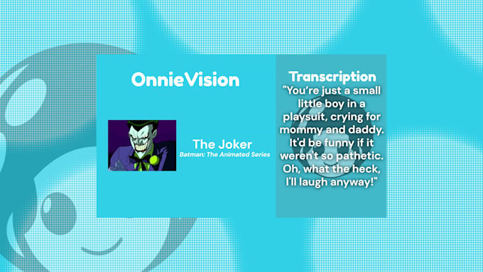 do character voice acting and impressions