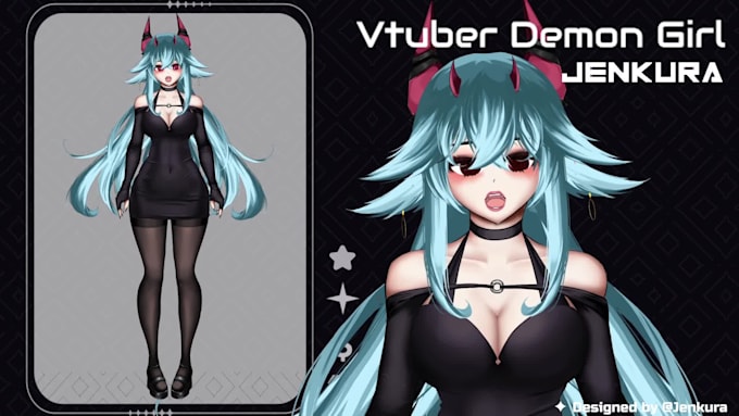 design and rig your live2d vtuber model