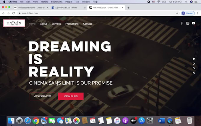 do web and graphic design work