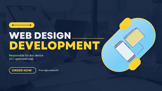 design and develop your complete custom website