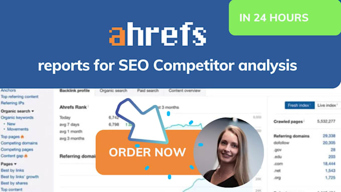 Run ahrefs reports for competitors in 12 hrs by Rutuliukas Fiverr
