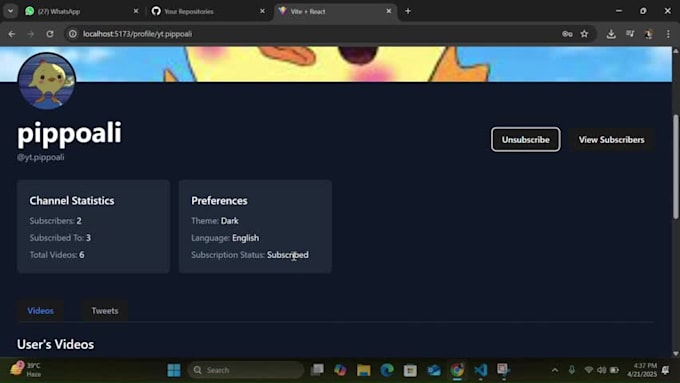 create a video streaming website like youtube
