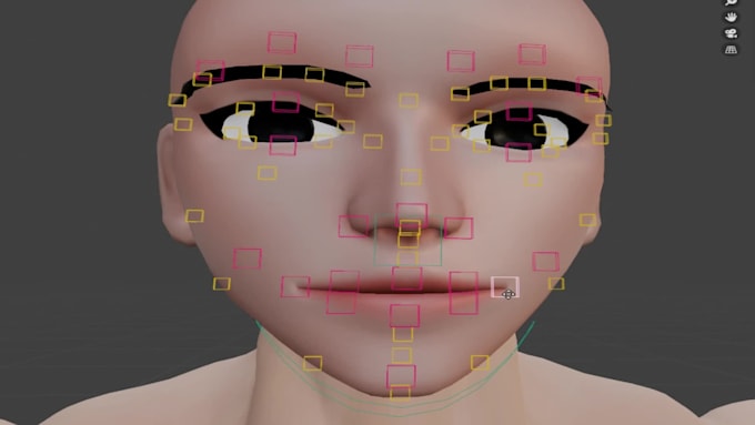 create a 3d character model and rig it for animation