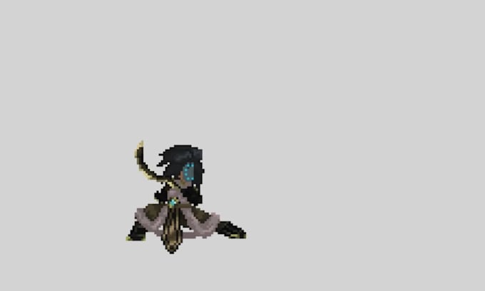 draw pixel character, pixel game art pixel art animation 2d sprite sheet tileset