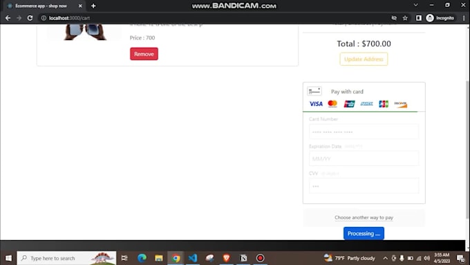 develop custom ai mern web apps using nextjs nodejs fastapi