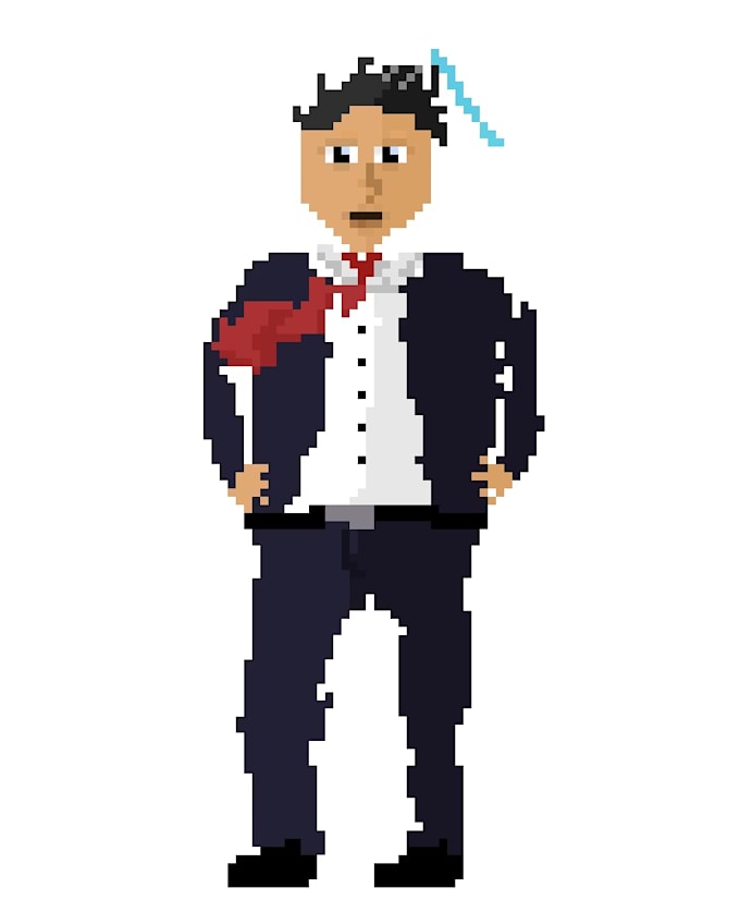 Make a custom pixel art character for you by Classykiiwii | Fiverr