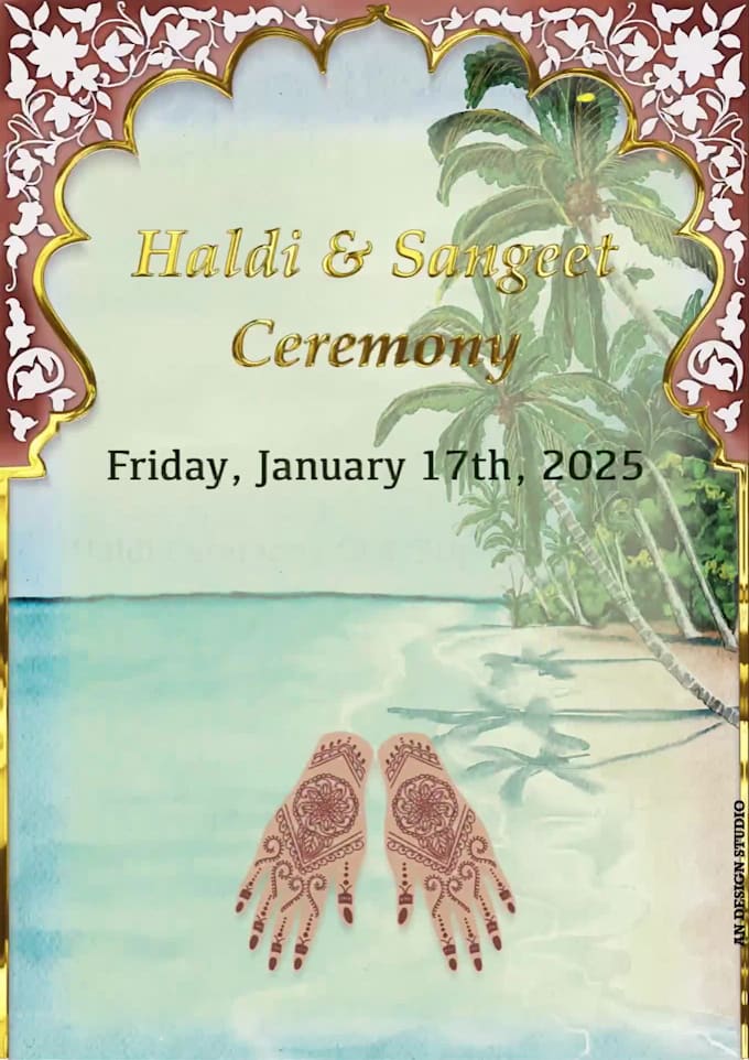 make digital wedding invitation and save the date