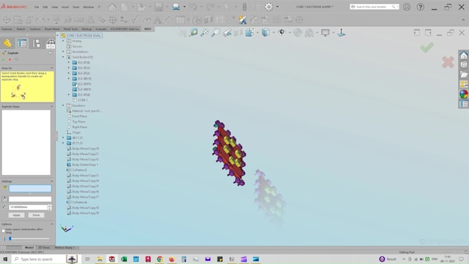 create 3d component for you for injection molding