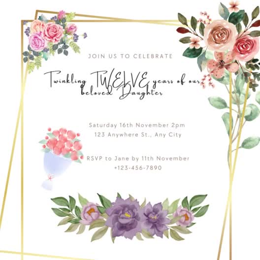 Make best selling birthday cards and invitations by Shreyasuman247 Fiverr