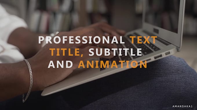 add titles, captions, and subtitles to the video