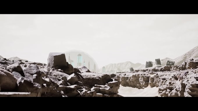 design you an environment in unreal engine 5