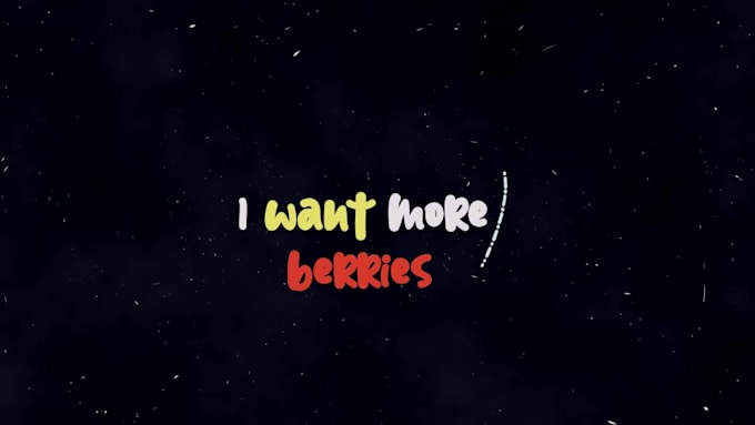 create a professional animated music video with lyrics