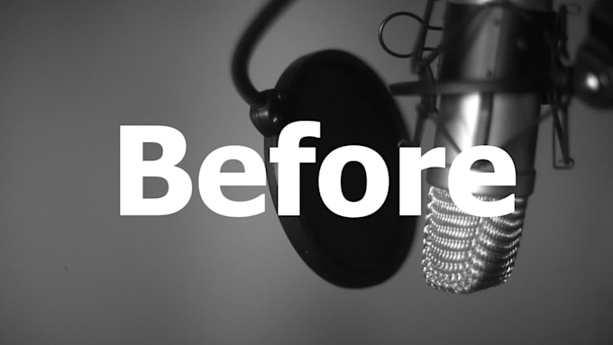 do professional audio editing and noise reduction