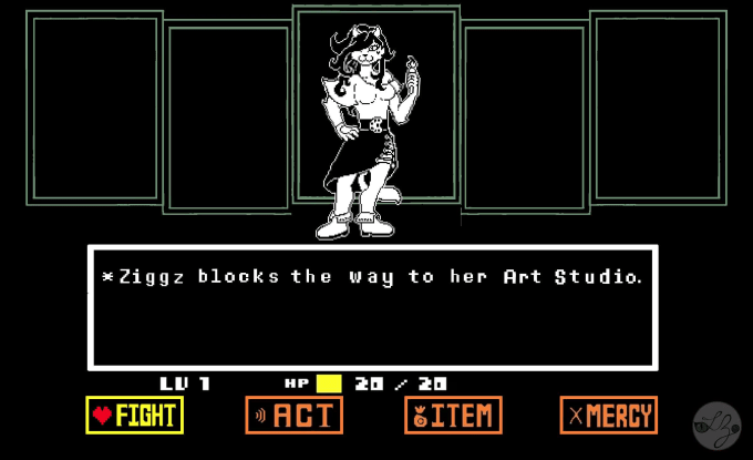 Make 2d undertale or sprite pixel art animation by Ladyziggy