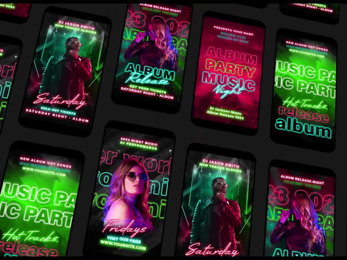 turn your static flyers into captivating videos motion flyer design