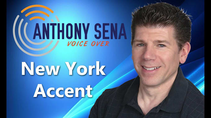 record a male voice over with an authentic new york accent