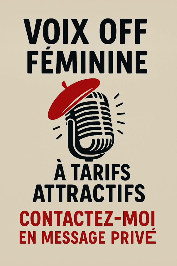 professional french female voice over services