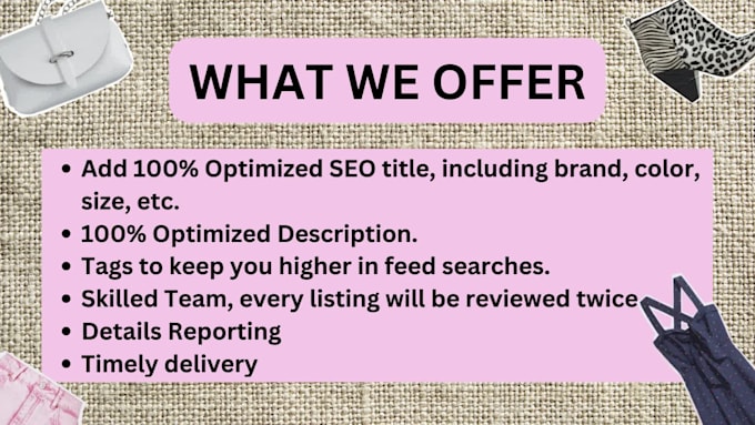draft your ebay, poshmark, and mercari listings