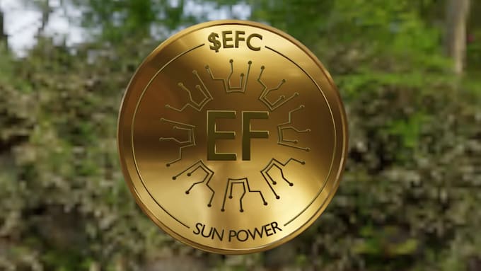 design a 3d crypto coin or unique crypto coin token