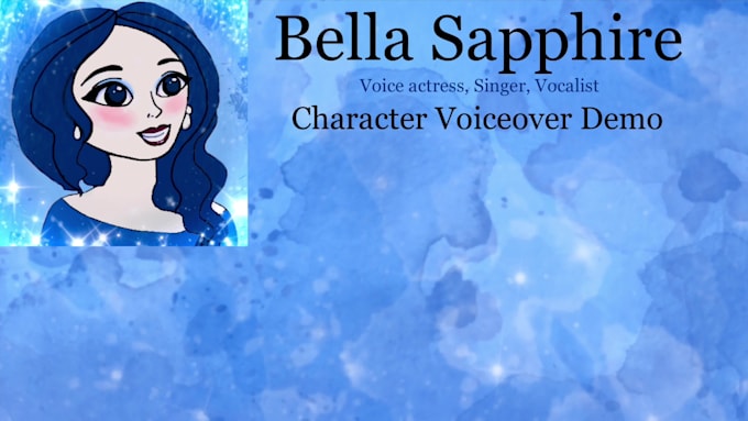 create high quality female character voiceovers