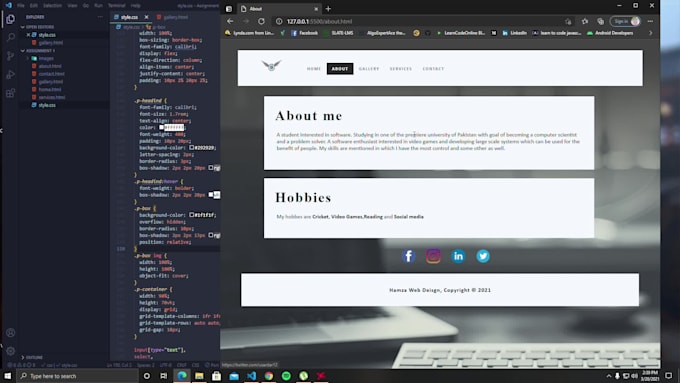 do web development both back end and front end