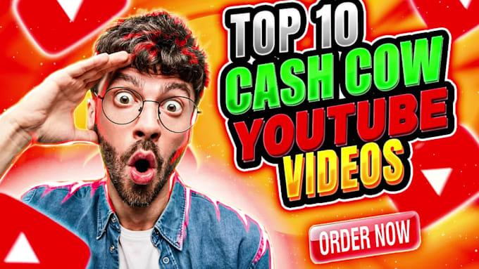create HD quality top 10 cash cow youtube videos in 24 hours