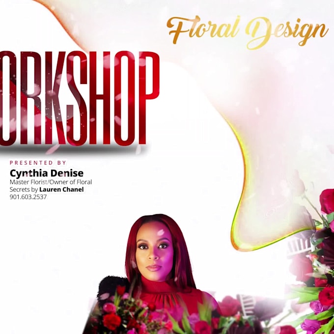 create animated motion flyer design
