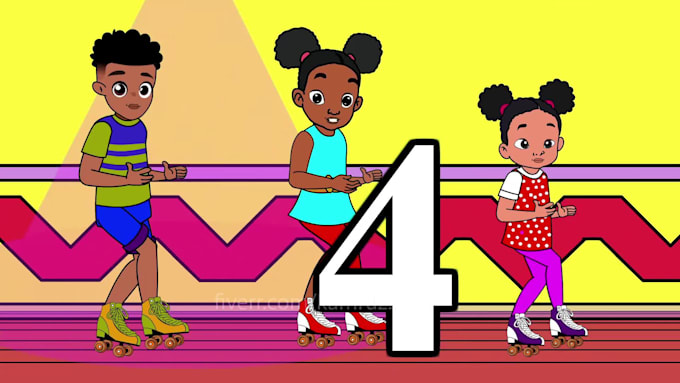 create kids learning videos