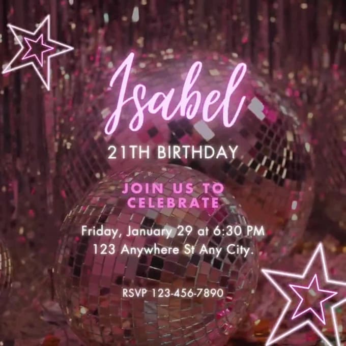 create invitation cards, birthday cards