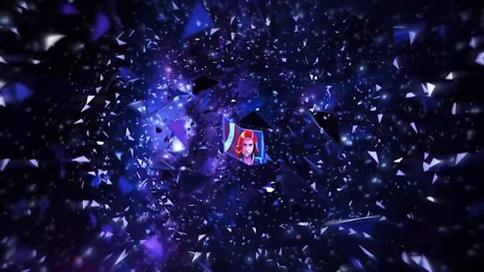 create marvel universe intro with your photo and text