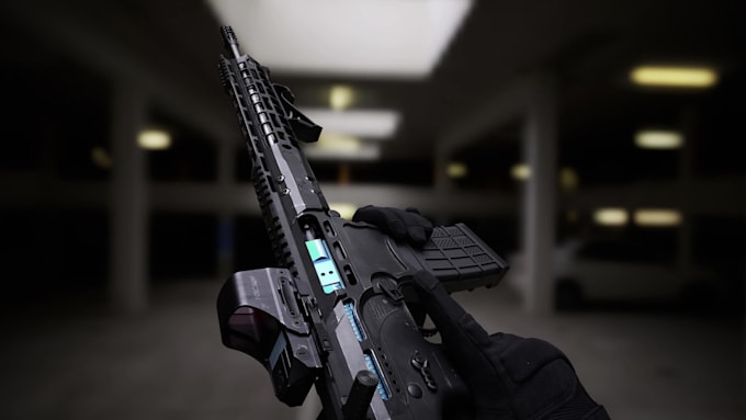 3d model weapons, vehicle, or mechs