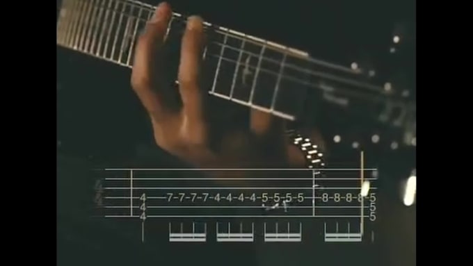 create guitar tab for your song