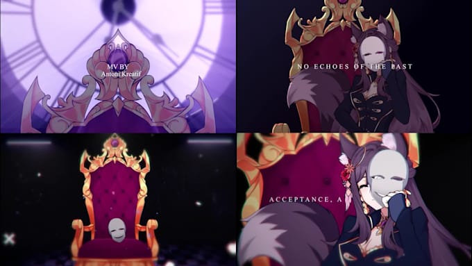 make music video mv for vtuber cover and utaite