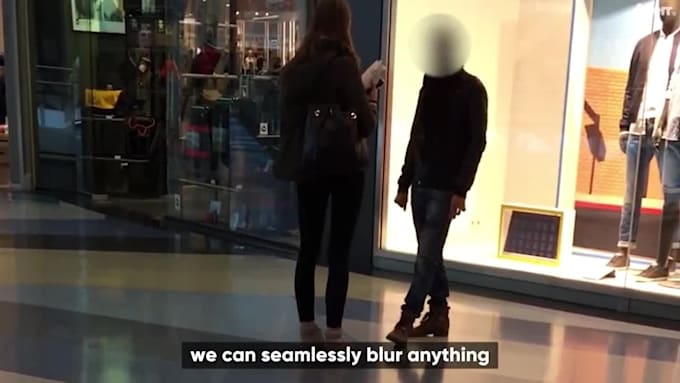 blur face ,objects, texts and number plates professionally