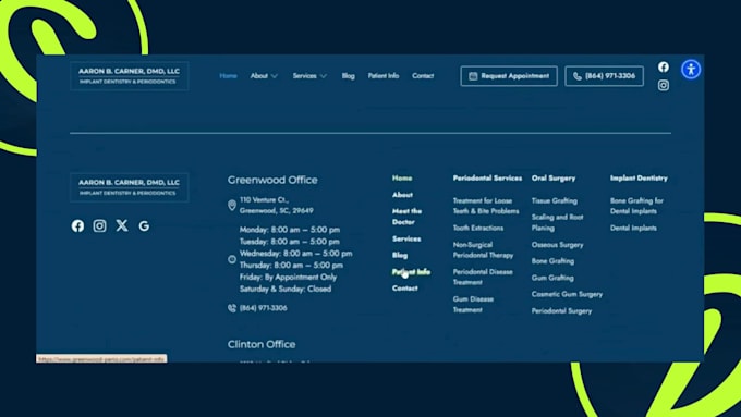 create a high end webflow landing page for marketing and PPC