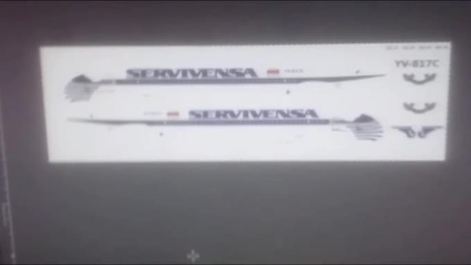 do decals for restoring desktop scaled aircraft model