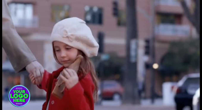 add logo or website in christmas short ads