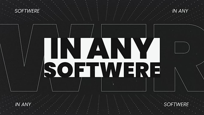 create kinetic typography and text animation