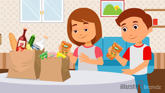 create 2d animated explainer video