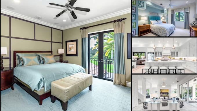 do real estate, interior and architectural image editing