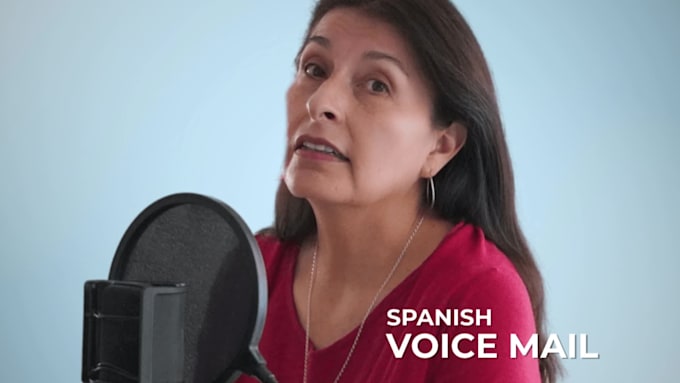 record a voicemail in spanish