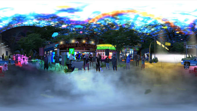 create you a virtual reality music video