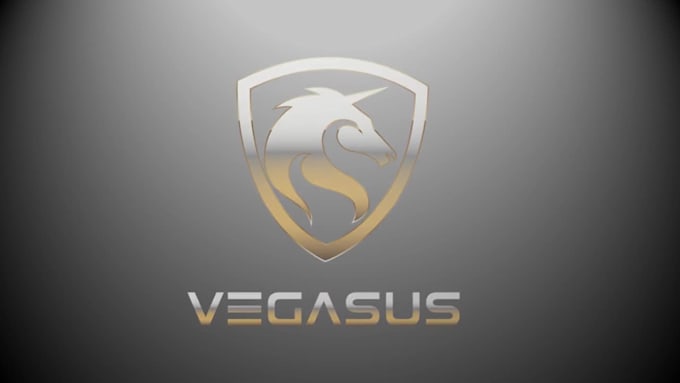 design chrome and gold effects for your exclusive logo