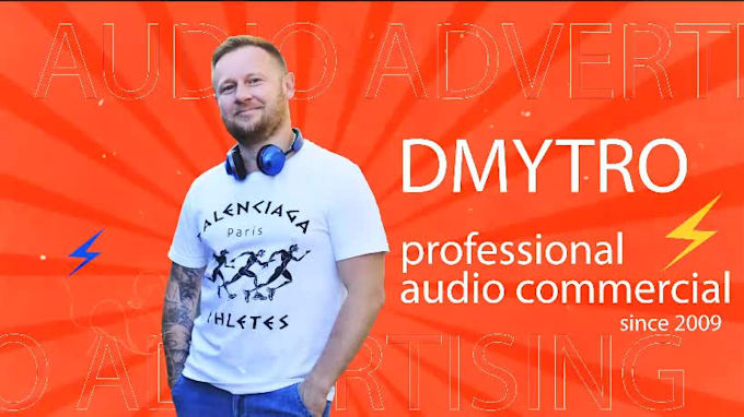 do a professional radio commercial ad spot